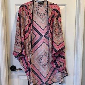 Anthropologie silk kimono